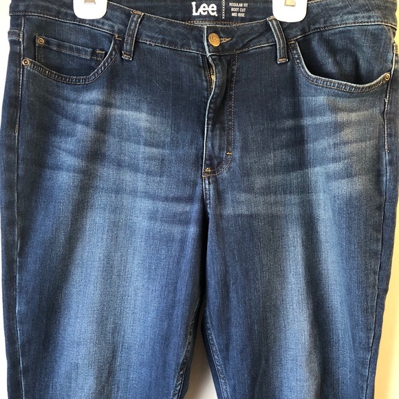 Lee Boot Cut Mid Rise Jeans Size 18 L - Picture 4 of 6